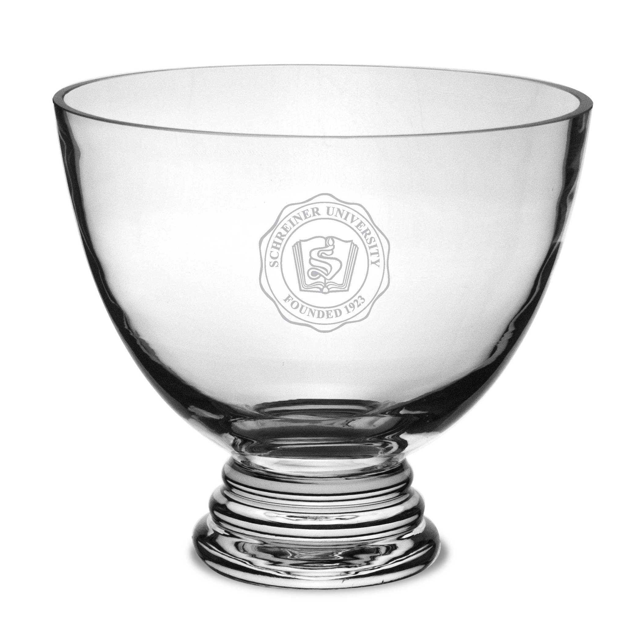 Campus Crystal Schreiner Clear Footed Bowl
