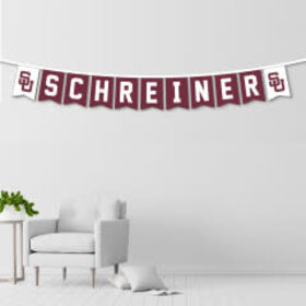 University Blanket and Flag SU String Banner