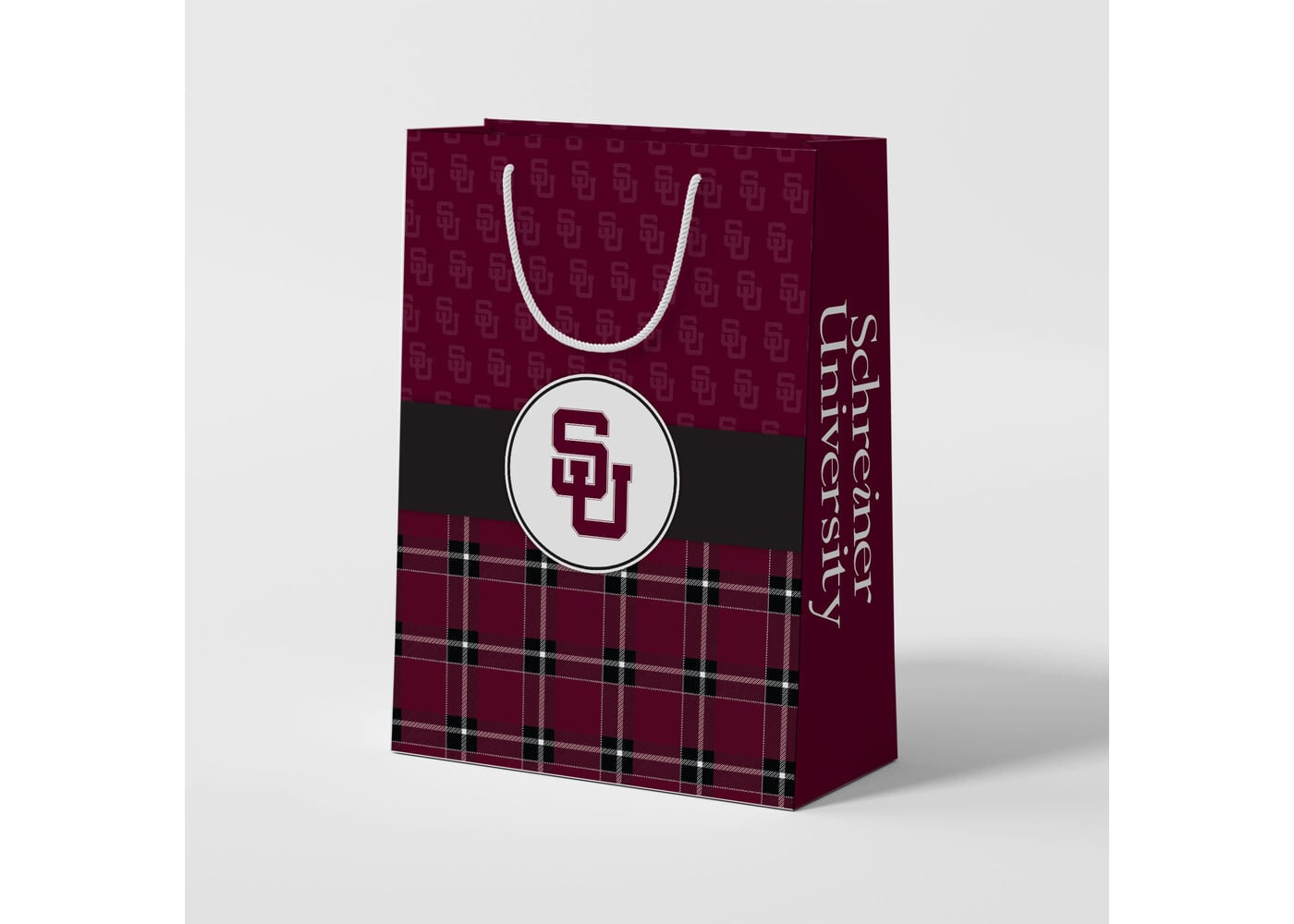 SU Tartan Gift Bag
