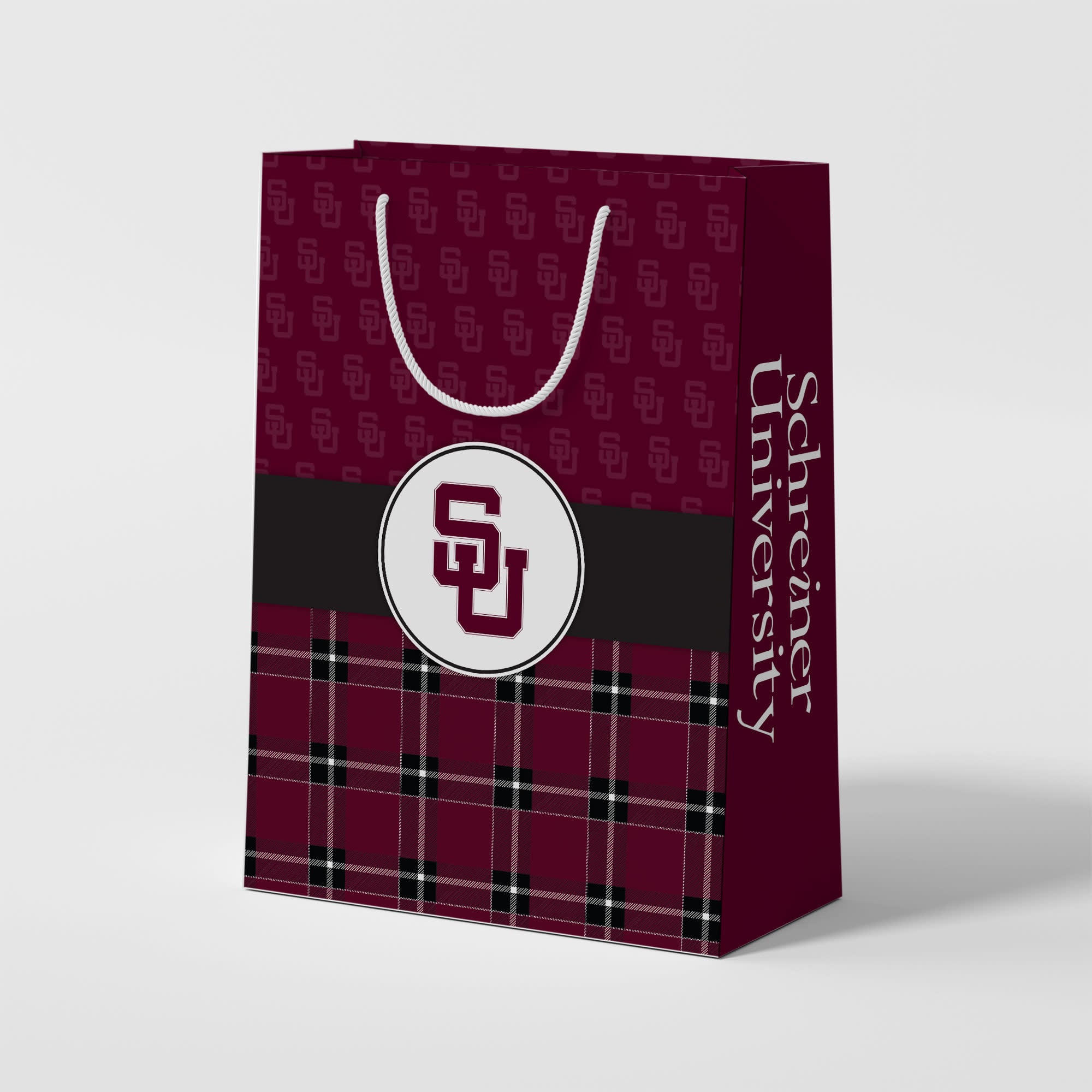 SU Tartan Gift Bag