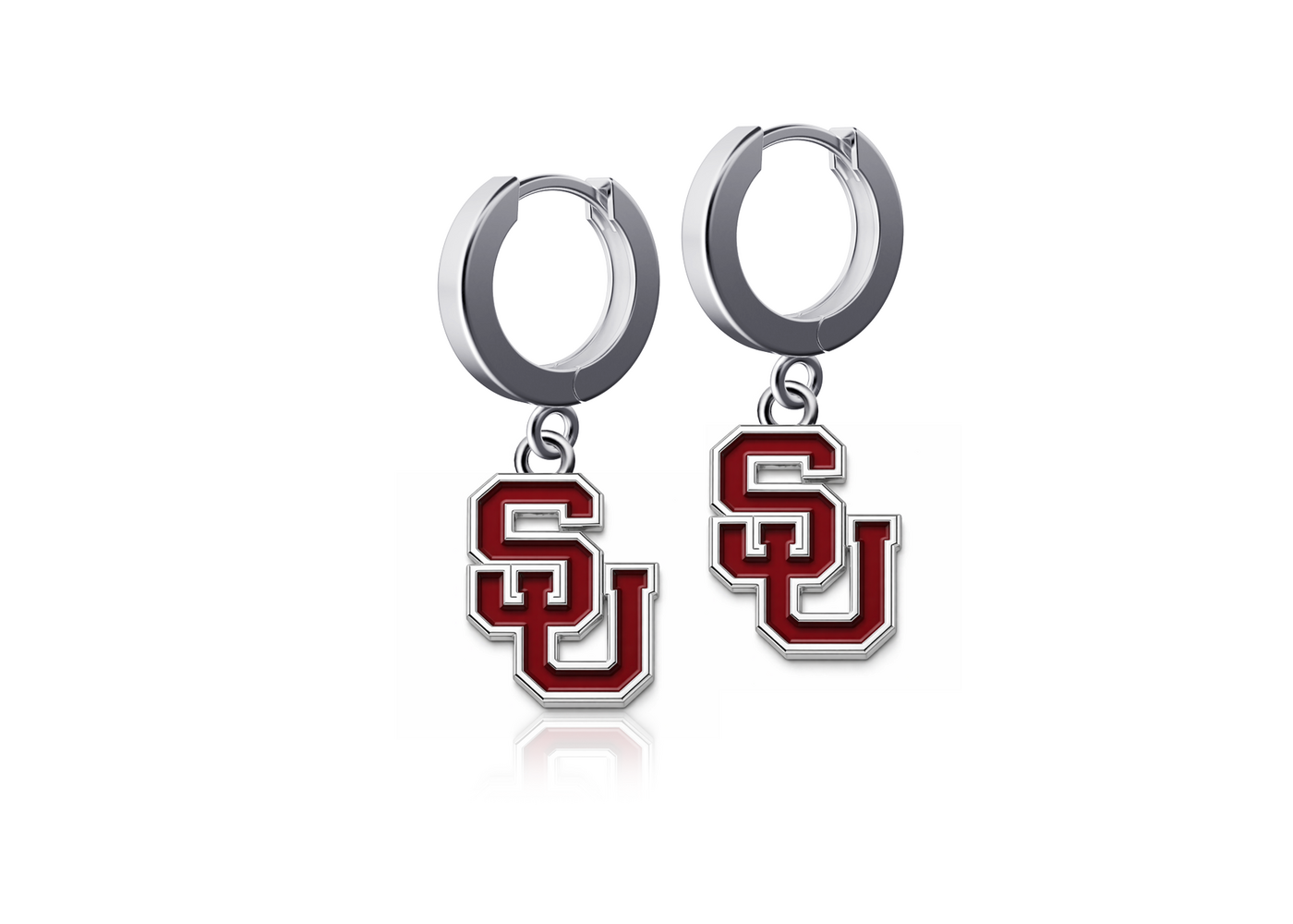 Dayna Designs Aliana Charmed Huggie Earring