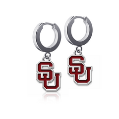 Dayna Designs Aliana Charmed Huggie Earring