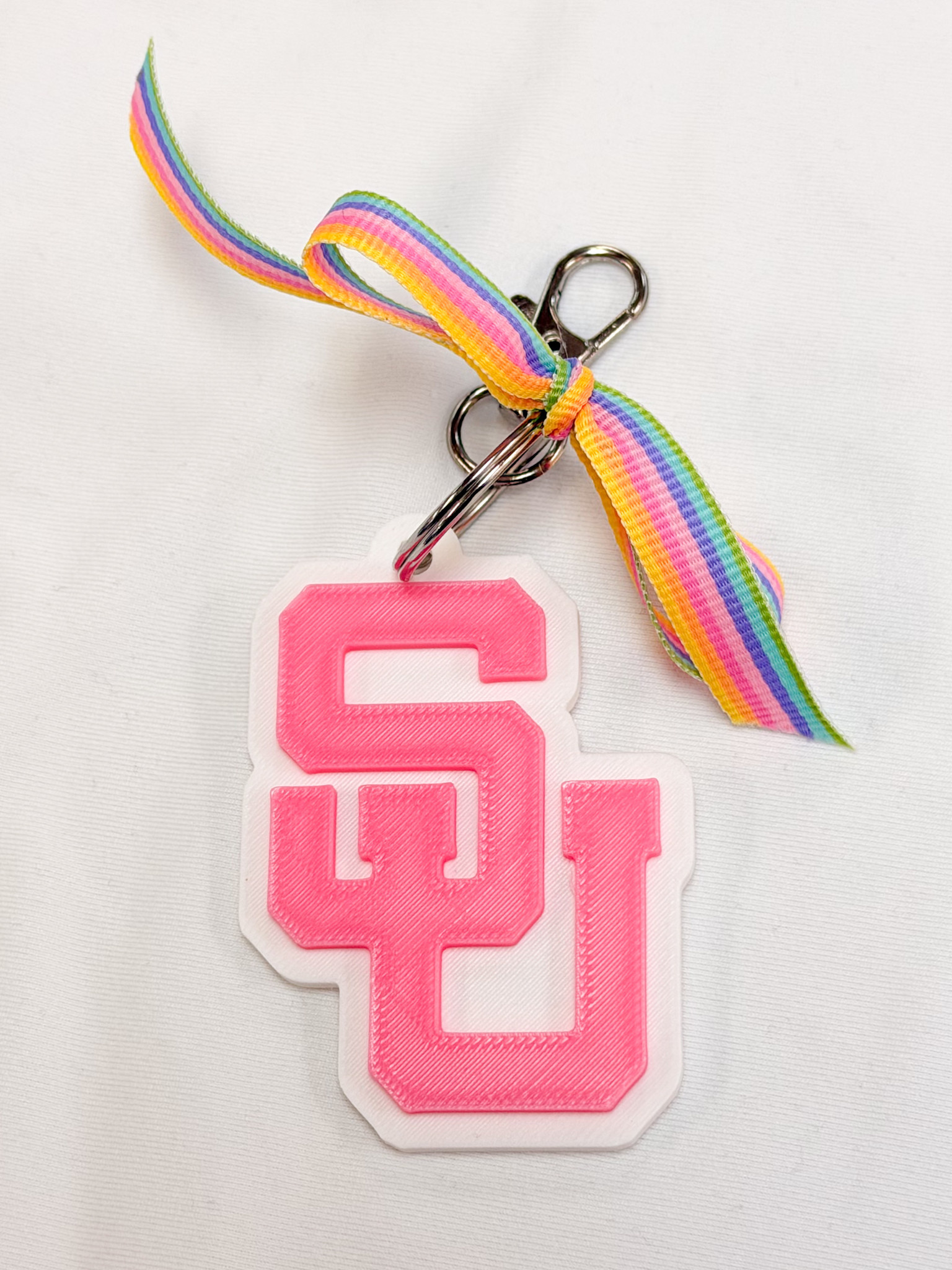AOD Designs Hooked On SU Keychain