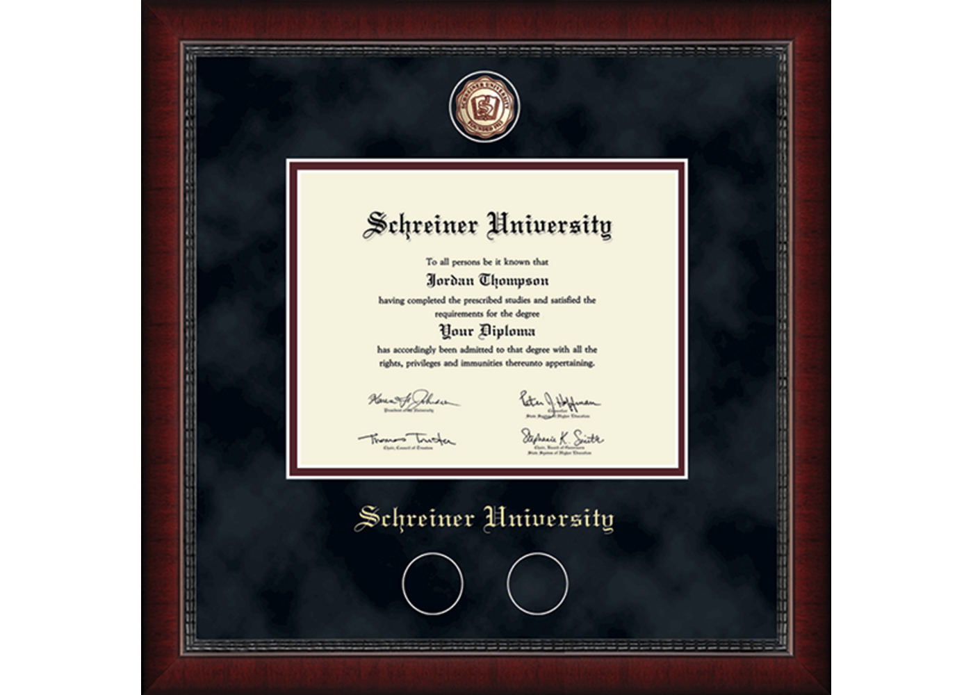 Church Hill Classics Masterpiece Medallion Diploma Fram
