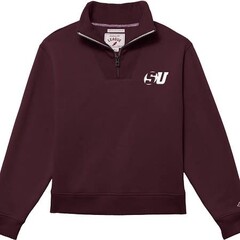 League Working Hard Women's Collar Zip