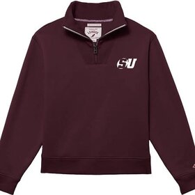 League Working Hard Women's Collar Zip