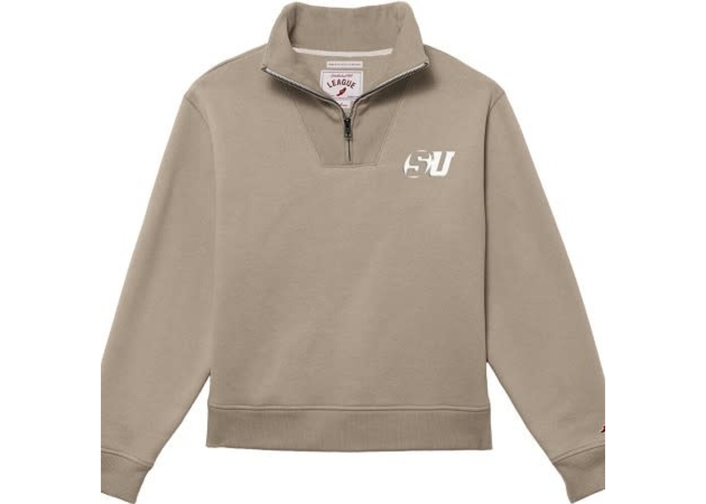 League Working Hard Women's Collar Zip