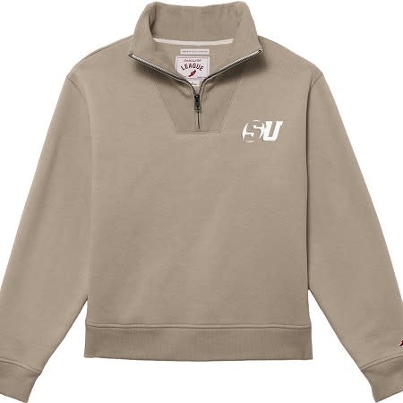 League Working Hard Women's Collar Zip