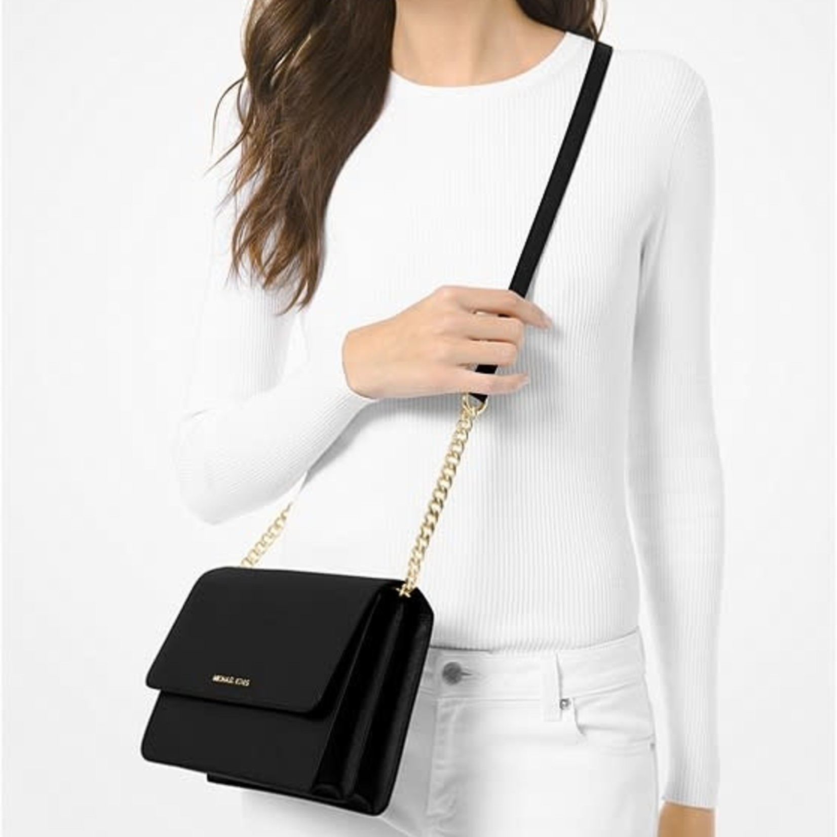 michael kors daniela crossbody black