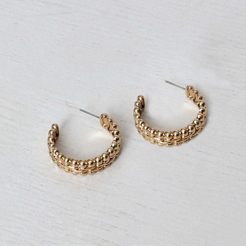 Pilgrim Earrings Tasha Gold Plated - 262042033