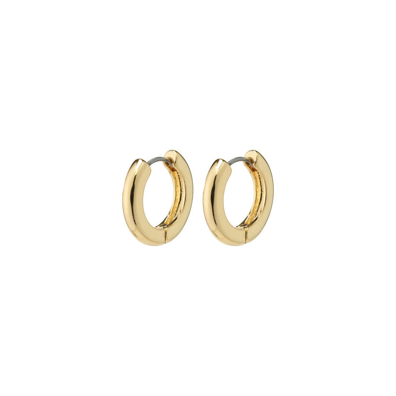 Pilgrim Earring Chunky Hoop Tyra Gold Plated - 662232013