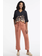 Tribal Fly Front Ankle Pant W/Button Tab At Hem 1057O