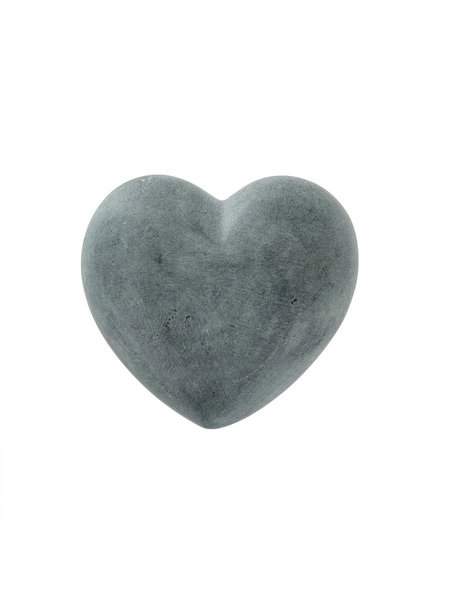 Indaba Soapstone Heart Charcoal 7-9215