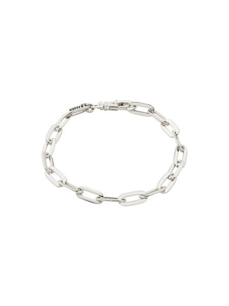 Pilgrim Kindness Recycled Cable Chain Bracelet Silver Plated - 132246002