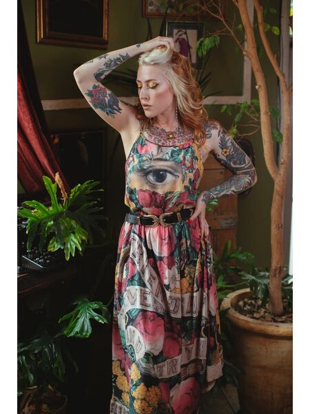Market of Stars Friendship Love & Truth Boheme Slip Dress