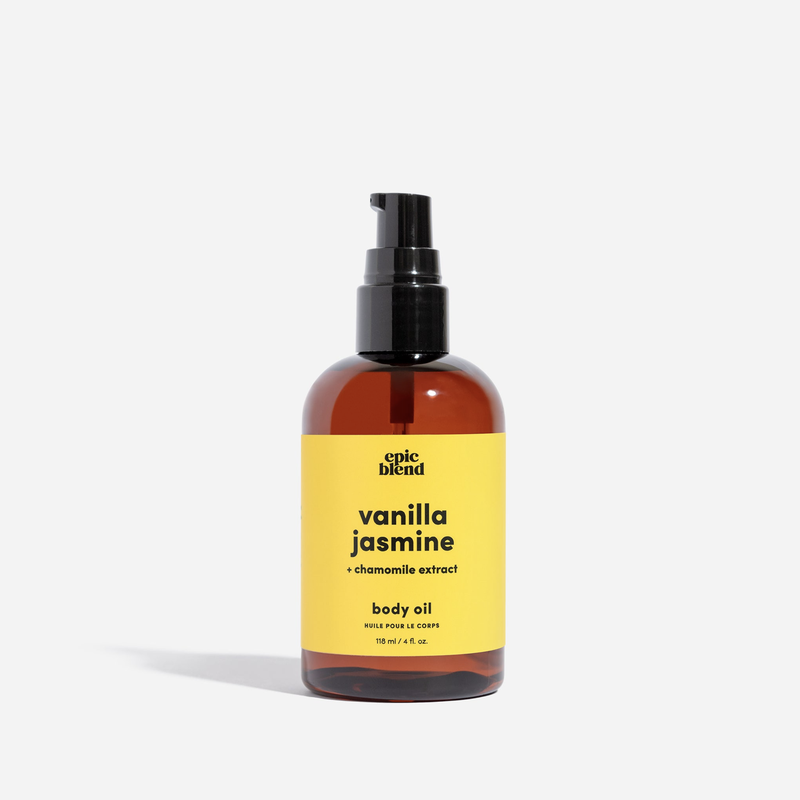 Epic Blend Body Oil Vanilla Jasmine 4oz