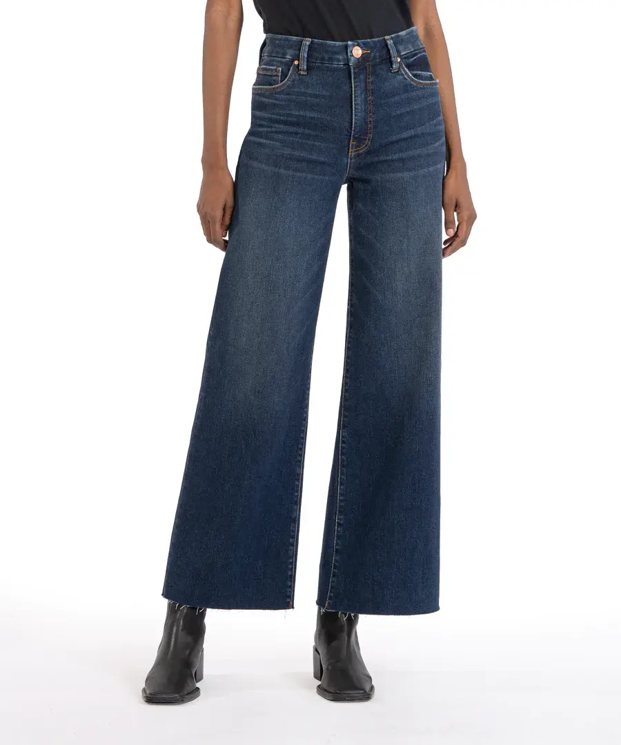 High-Rise Wide Leg Jeans, Fransa