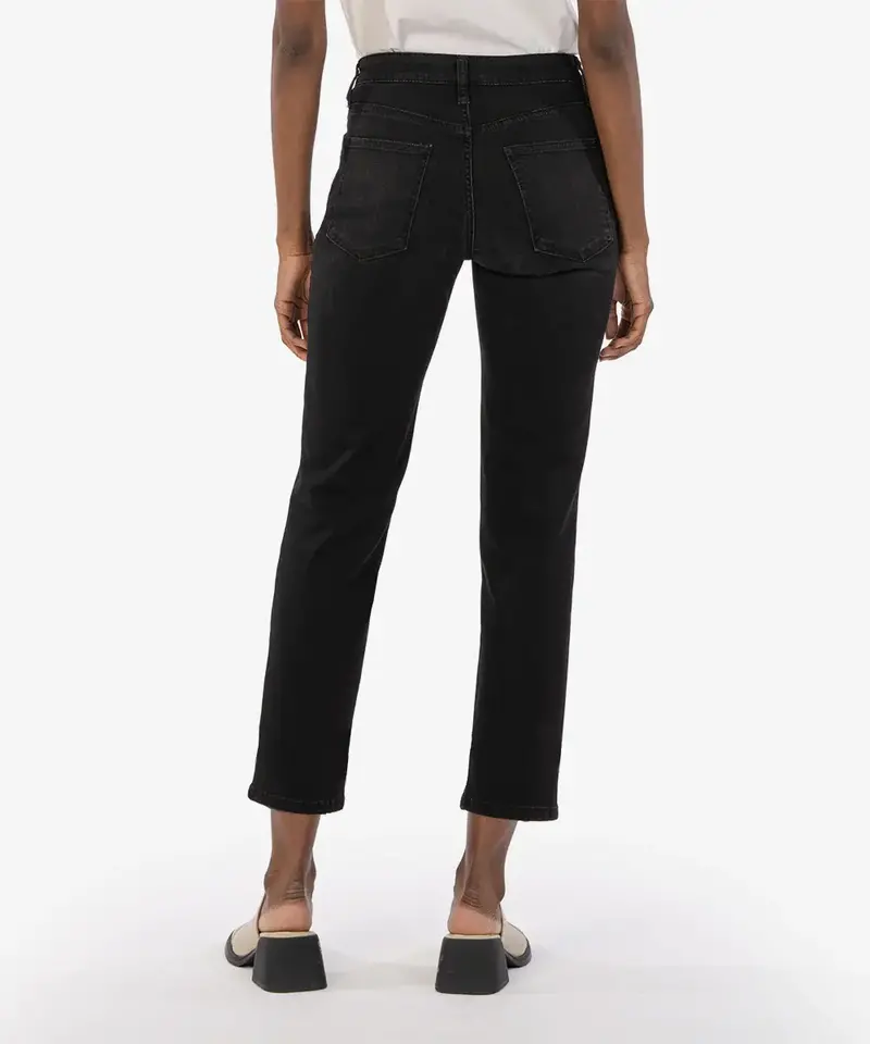 Kut from the Kloth Rachael High Rise Fab Ab Mom Regular Hem - Uplifting