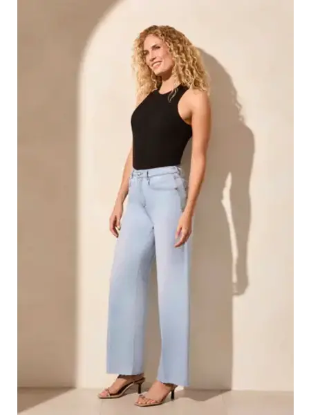 Tribal Brooke Hugging Wide Trouser Jeans 5605O -ss25-