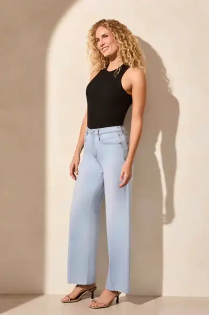 Tribal Brooke Hugging Wide Trouser Jeans 5605O -ss25-