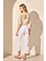 Tribal 5 Pkt Pull On Kick Flare Capri 1647O -ss25-