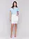 Charlie B Embroidery Cuff Skirt SS25 C7082