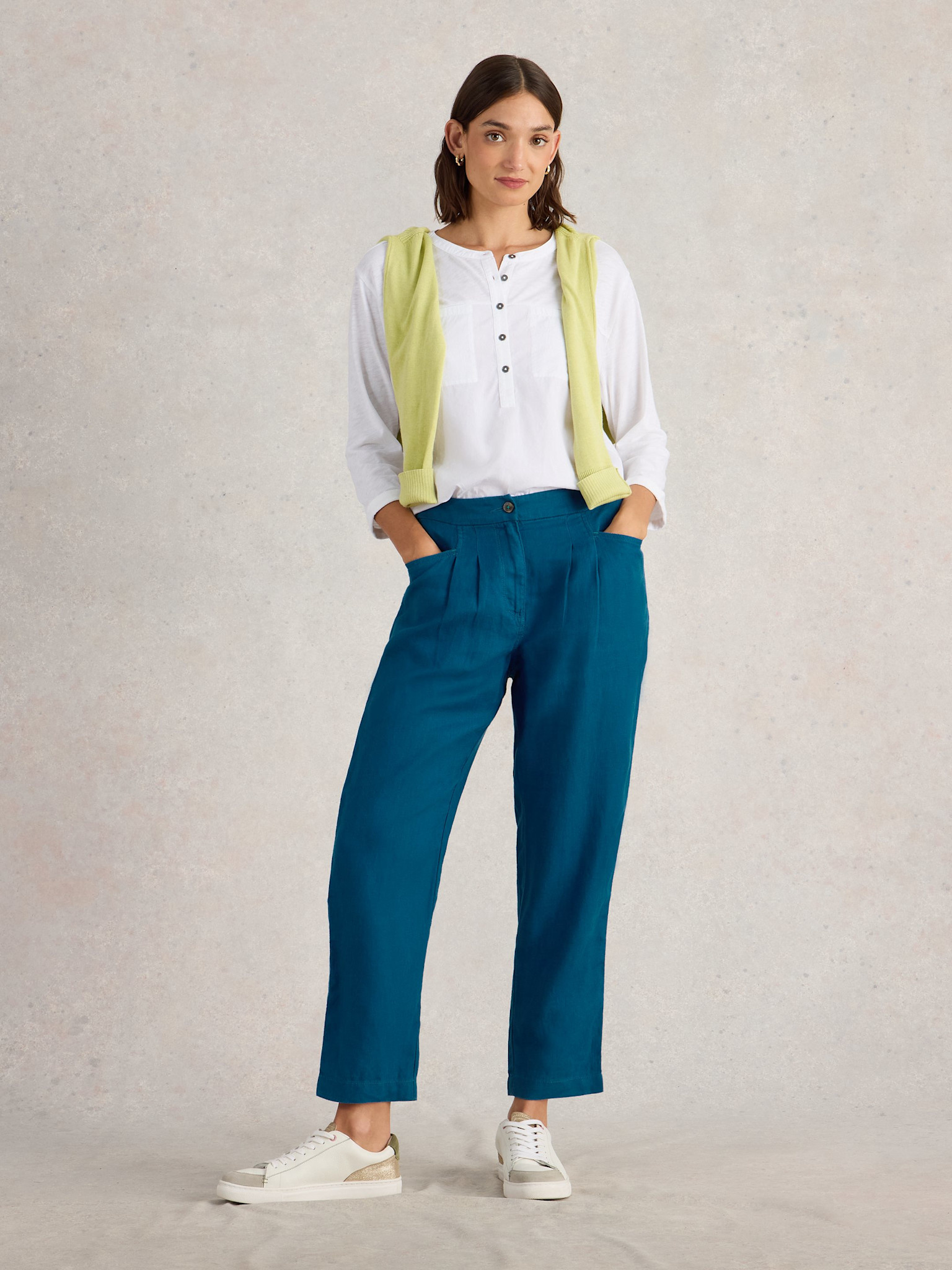 White Stuff Rowena Linen Trouser 442671