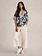 White Stuff Ash Linen Blend Top 442784