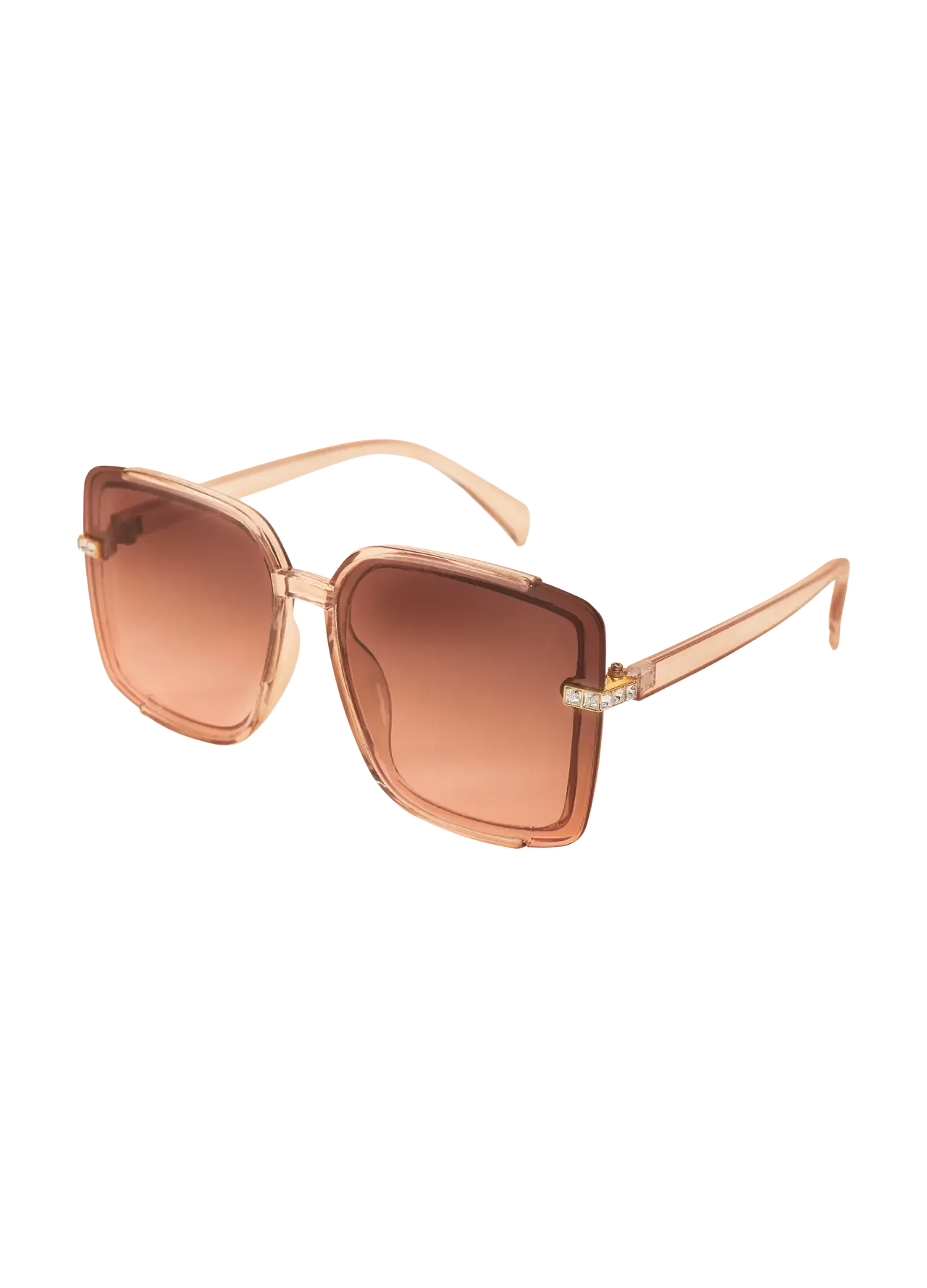 Powder Luxe Sunglasses Sutton in Rose