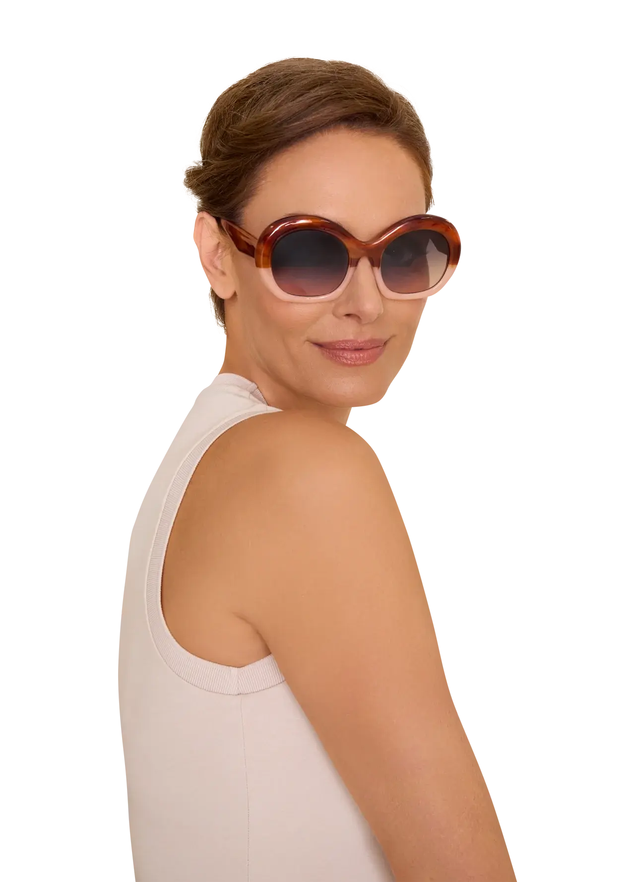 Powder Limited Edition Sunglasses Daria Mahogany/Petal