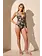 Tribal Flatten It Wrap Front Swimsuit 1622O -ss25-