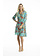 Orientique V Neckline Dress - 91012