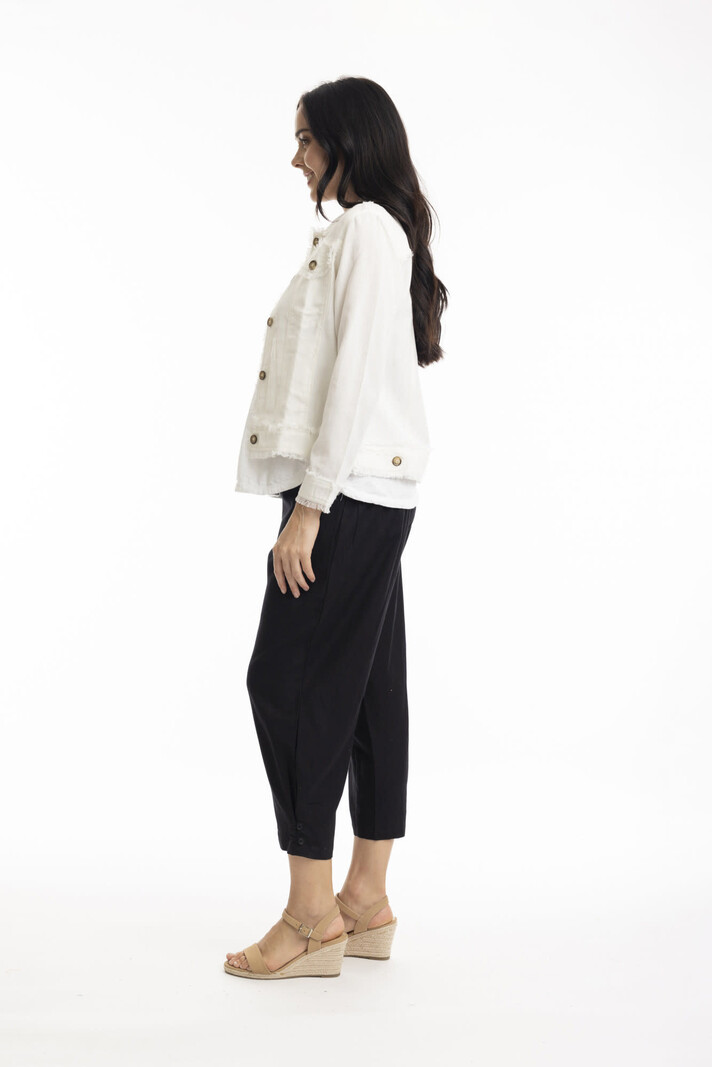 Orientique Linen Blend Jacket - 42118