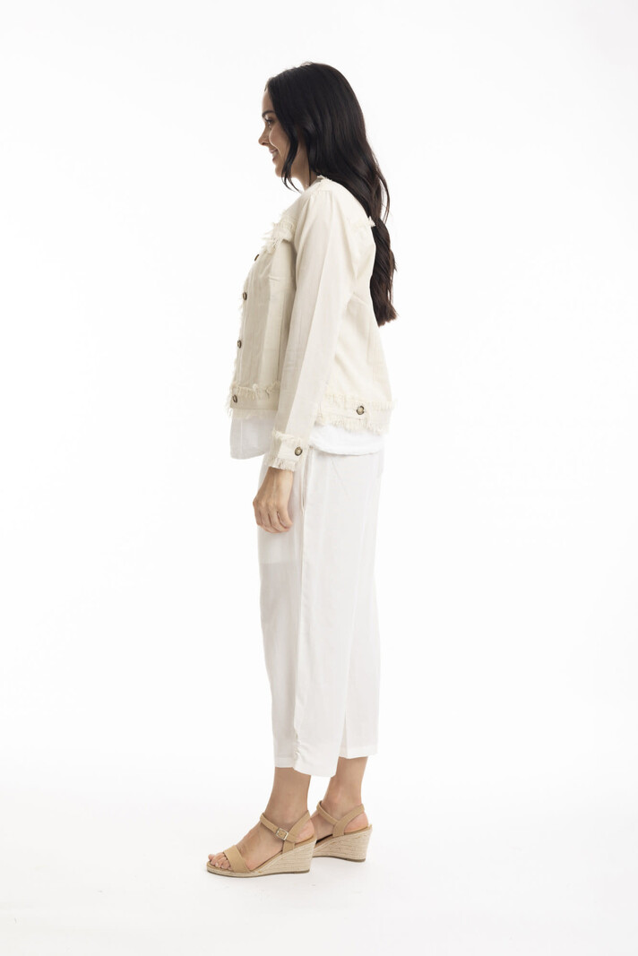 Orientique Linen Blend Jacket - 42118