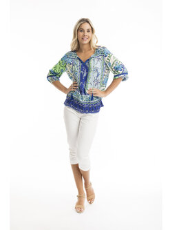 Orientique Boho Top Elastic Cuff- 82202