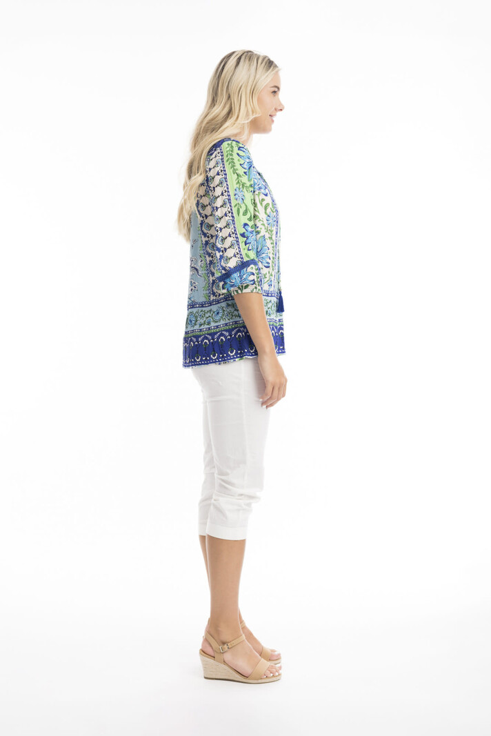 Orientique Boho Top Elastic Cuff- 82202