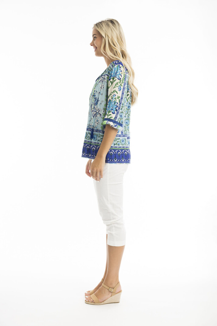 Orientique Boho Top Elastic Cuff- 82202