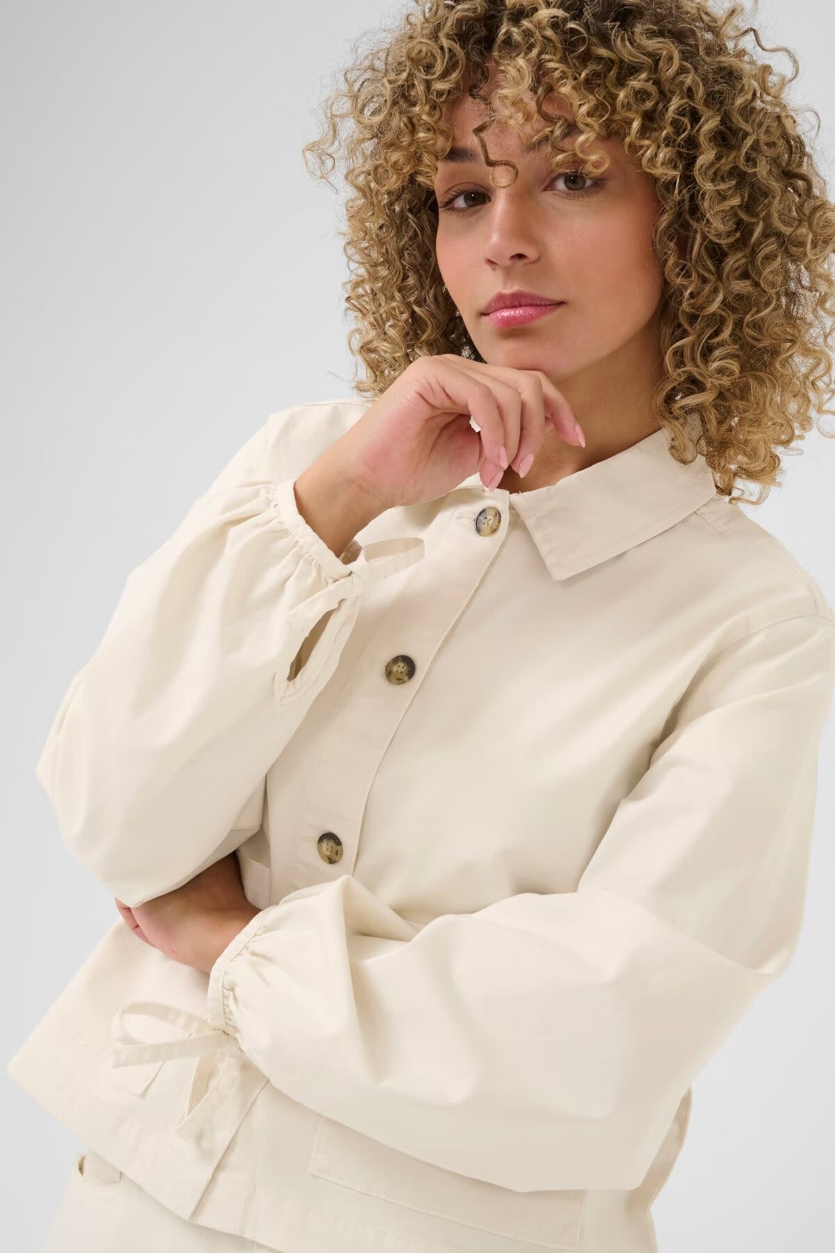 Cream CRBerta Twill Jacket-ss25-10613646