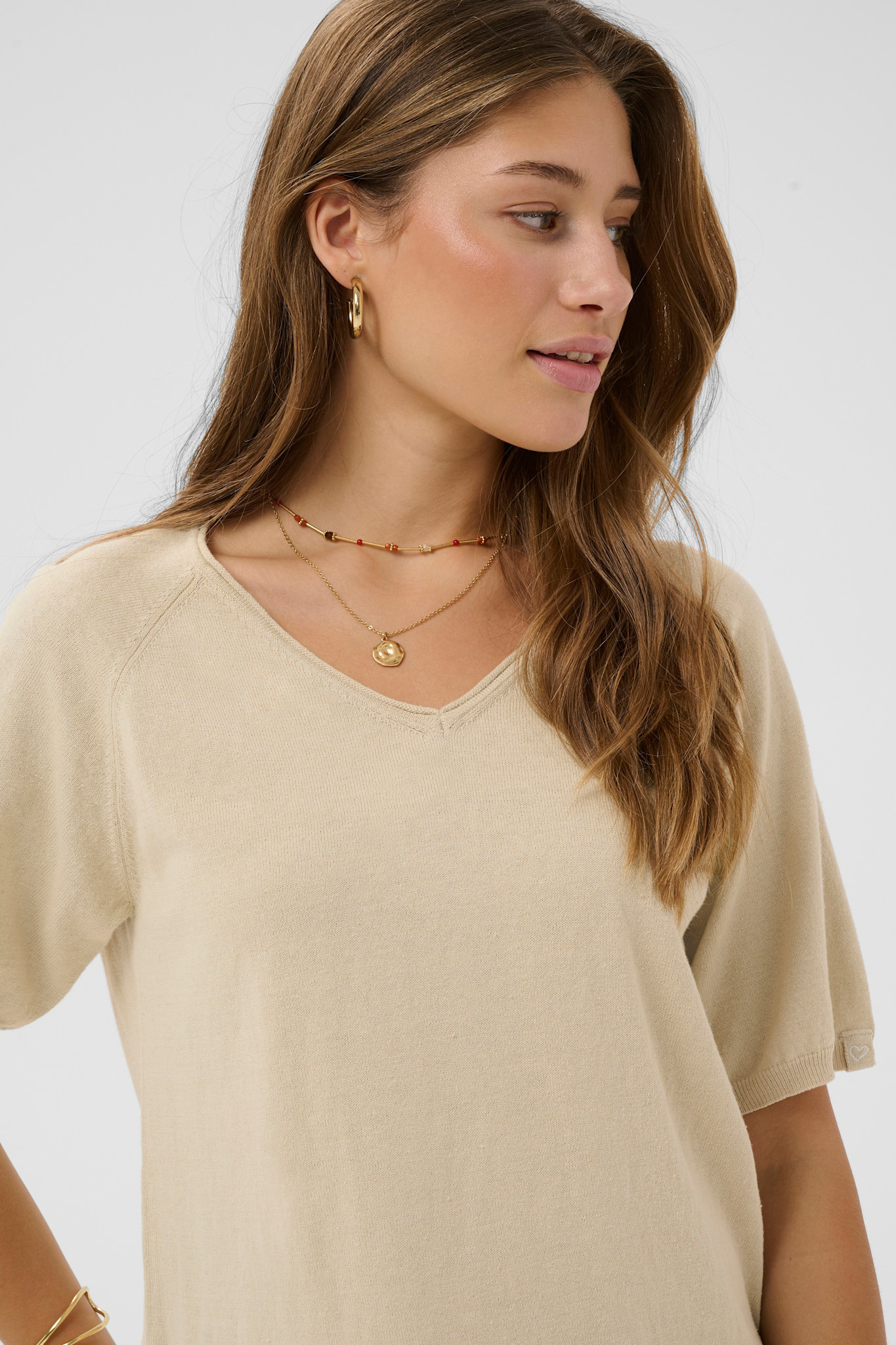 Cream CRRomane Knit Blouse 10614797-SS26