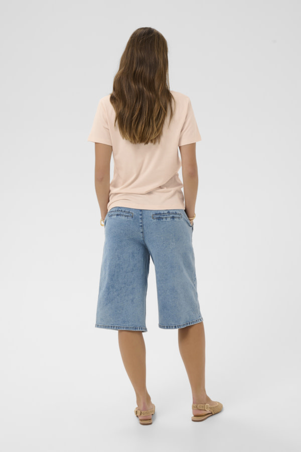 Cream CRNaia Deep V-neck T-Shirt 10612450-SS26