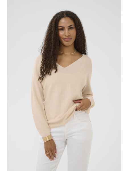 Cream CRSillar Pullover 10608046-SS26