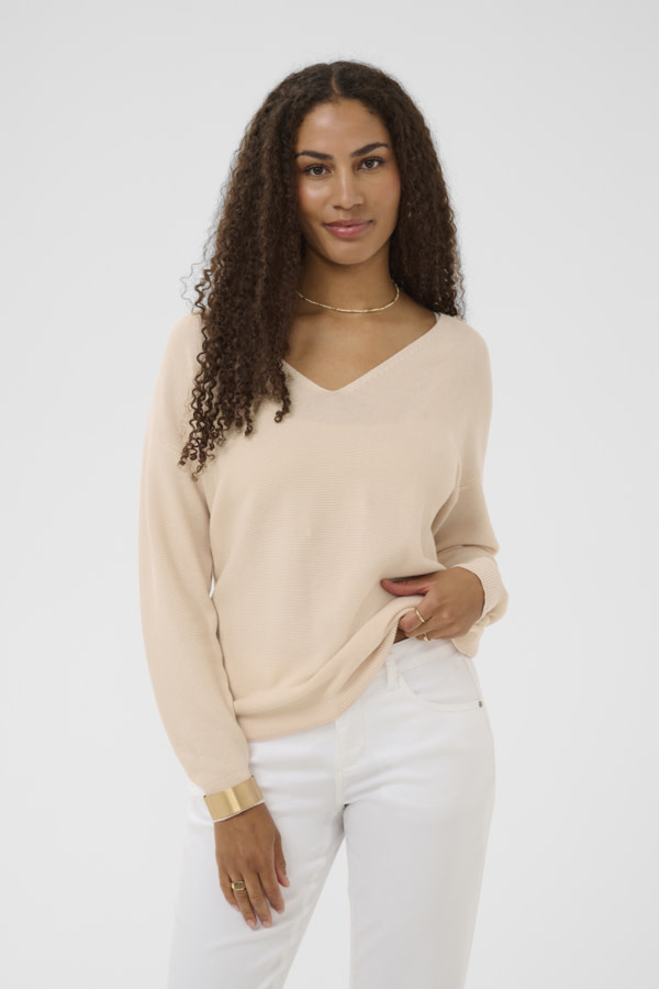 Cream CRSillar Pullover 10608046-SS26