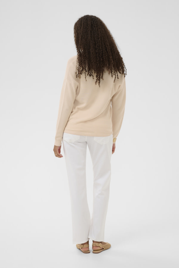 Cream CRSillar Pullover 10608046-SS26