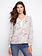 Charlie B Printed Raglan Long Sleeve Blouse SS26 C4602R