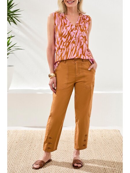 Tribal FLY FRT ANKLE PANT W/ BTN VENT 3063O-SS26