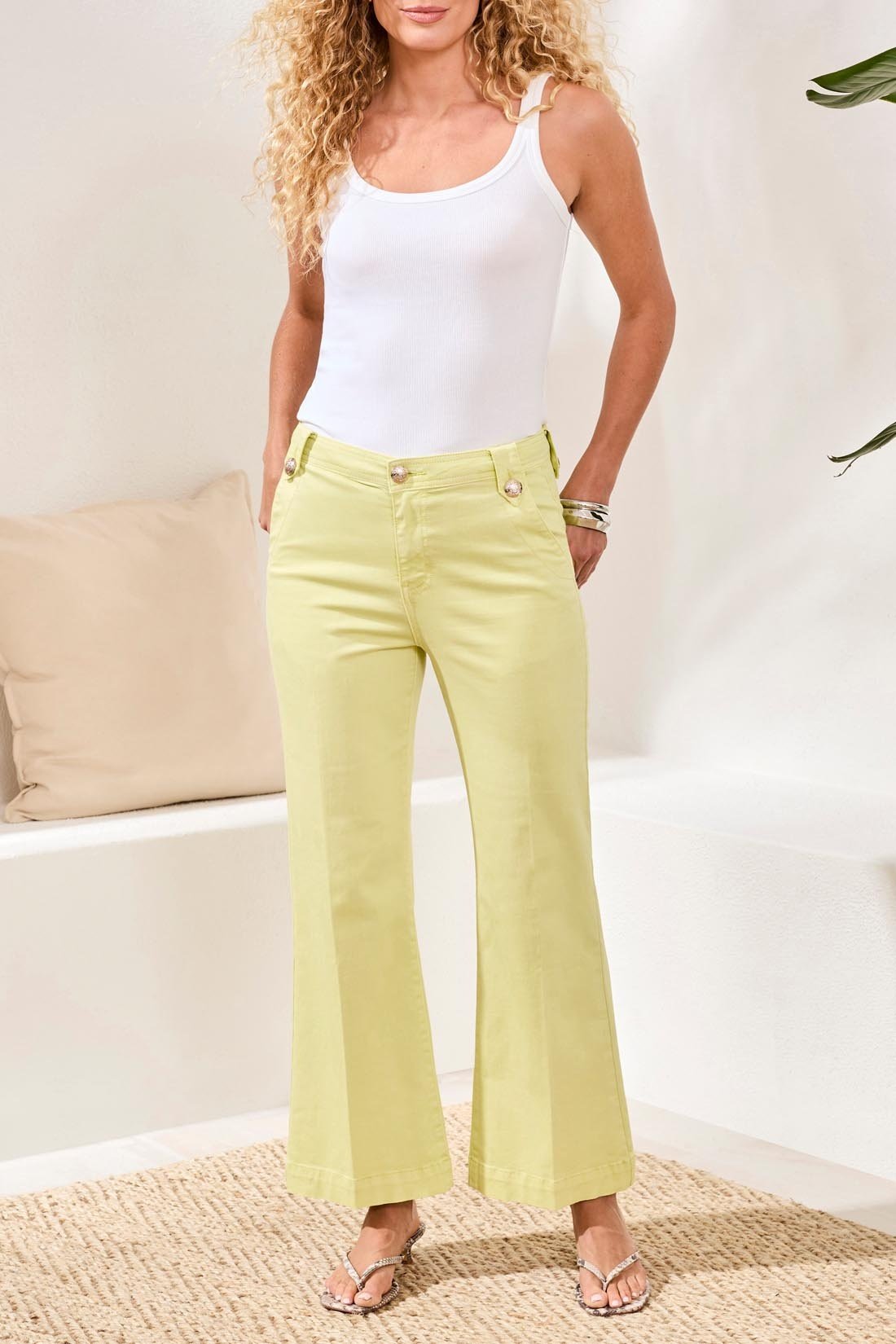 Tribal BROOKE HUGGING MARINE PALAZZO JEANS 5768O-SS26