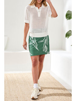 Tribal S/S POLO SWEATER 2459O-SS26