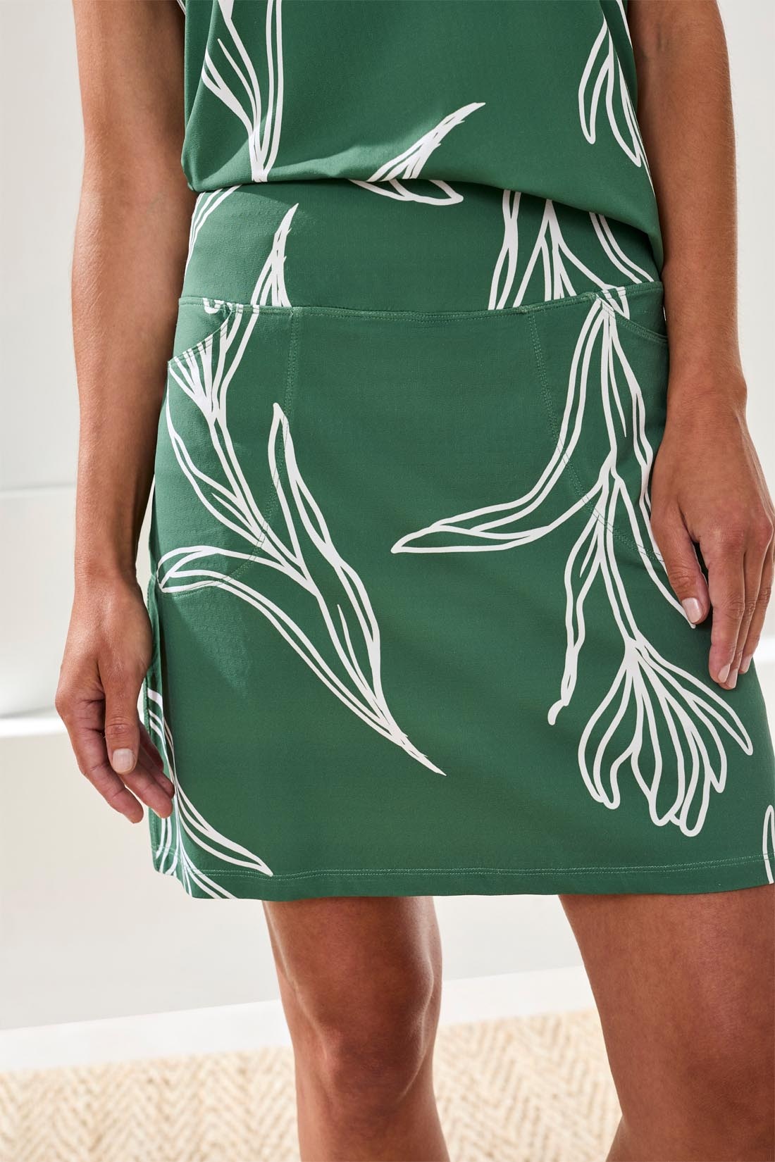 Tribal PULL ON SKORT W/POCKETS 3900O-SS26