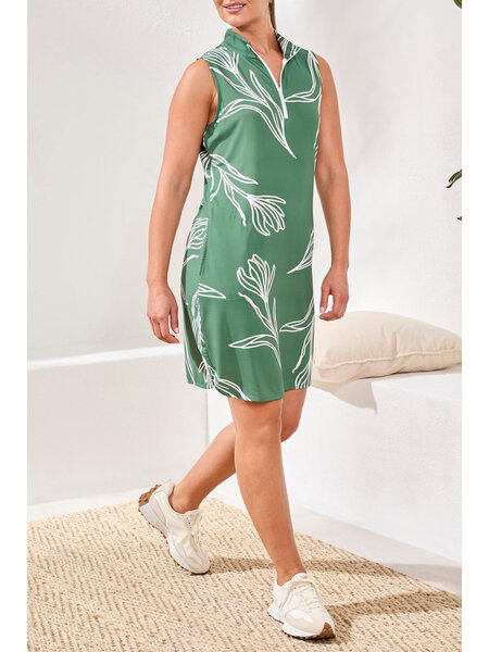 Tribal SLVLESS DRESS W/PKTS & INNER SHORT 1371O-SS26