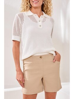 Tribal FLATTEN IT PULL ON SHORT 3015O-SS26